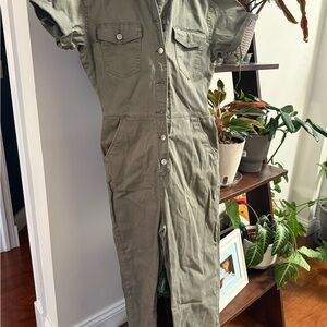 Women’s Celebrity Pink olive green Jumpsuit